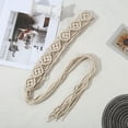 thumbnail image 6 of TIERPOP Ethnic Wax Rope Belt for Girl Bohemian Rope Belt for Shirt Dress Fashion Dress Accessories Adjustable Decorative Belt, 6 of 19
