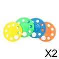 thumbnail image 1 of 2x4x Discos De Buceo Juguetes De Buceo De Piscina Coloridos Para Ejercicios Acuáticos Niños Niños Estilo A, 1 of 8