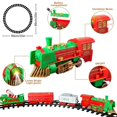 thumbnail image 4 of Learning Toys Hanging Christmas Train Set Christmas Train Toy For Boys Girls, Train Toy Set Around Under The Christmas Tree, Best Christmas Decoration Indoor For Families, 4 of 5