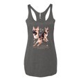 thumbnail image 2 of If It's Not a German Shepherd It's Just a Dog Gift | Womens Dog Lover Premium Tri-Blend Racerback Tank Top, Premium Heather, X-Large, 2 of 3
