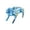 Blue, variant on Transformable Mechanical Dog Fidget Gyroscope Toy, 2 in 1 Deformation Finger Spinner Stress Relief Sensory Gadget