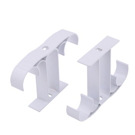 Dorm Window Drapery Curtain Rod Pole Holder Hanging Hook Bracket