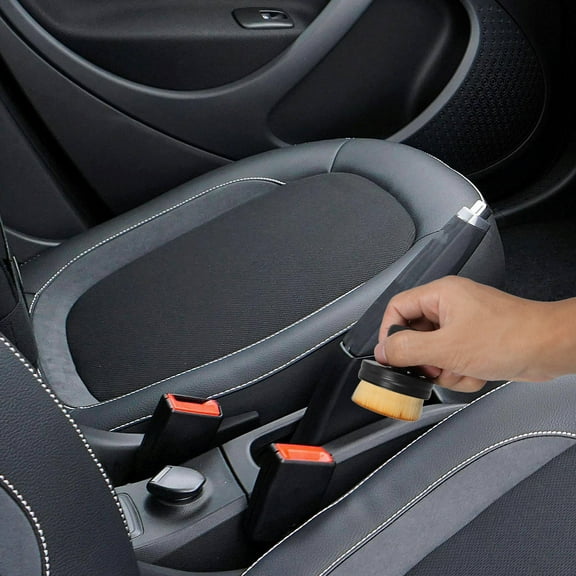 RENACLIPY Multipurpose Tire Dressing Applicator Set with Black Nylon and ABS Handle, Perfect for Car Cleaning, Wax, and Tire Shine