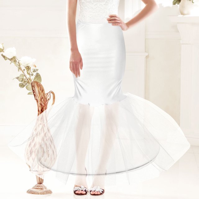 FOMIYES Falda Underskirt Estilo Para Con Y Ajustable