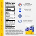 thumbnail image 3 of Propel Electrolyte Enhanced Water Drink Mix Powder Packets, Lemon, Zero Calorie & Zero Sugar Hydration with Electrolytes and Vitamins C & E, (10 Packets), 3 of 8