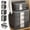 A A, variant on Gecau Clothes Storage Bag Non-woven Fabric Household Foldable Storage Basket Wardrobe Tidying Box Clothes Transparent Storage Box Household Items C Non-Woven Fabric Reduced Price