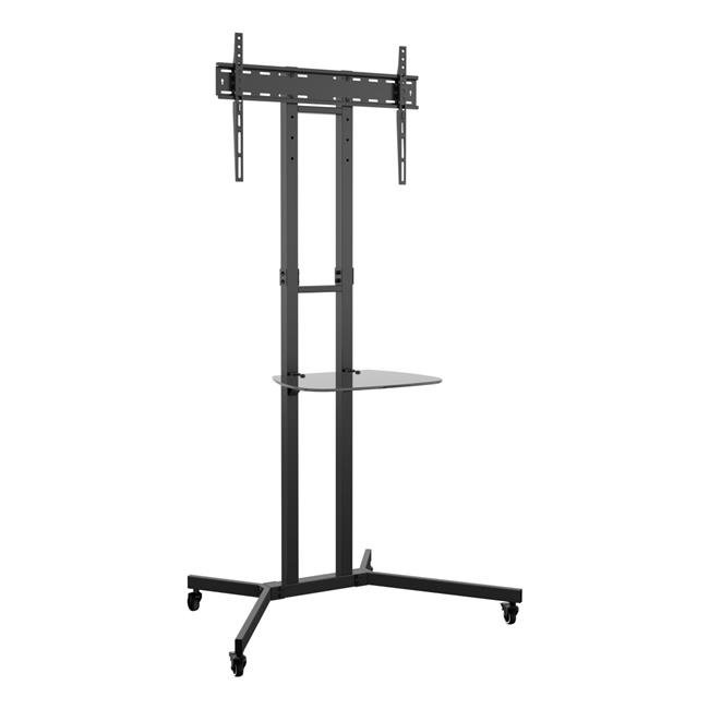 WFSL500A Rolling TV Cart for TVs up to 60". Black
