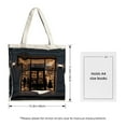 thumbnail image 5 of Stylish Canvas Tote Bag with Modern Retail Store Design - Perfect Reusable Shopping Bag for Parties Travel & Everyday Use, 5 of 6