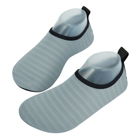 

Water Shoes Women s Men s Outdoor Beach Swimming Socks Quick-Dry Barefoot Shoes Surfing Yoga Pool Exercise Gray