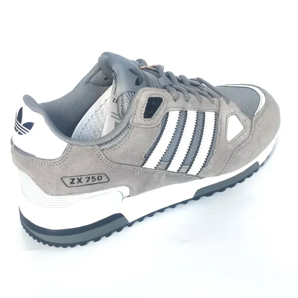 Ad-id-as ZX 750 Mens Shoes Trainers Uk Size 7 to 12 GW5529 Originals Grey Silver