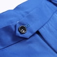 thumbnail image 6 of Keevoom Mens Dress Pants Slim Stretch Casual Dress Pant Blue, 6 of 6