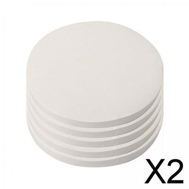2x Round Parchment Paper Sheets For Baking, For Sheet Pans, Non Parchment Paper For Baking, Cooking, Grilling, And Steaming , 500pcs 11cm 2 piezas