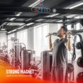 thumbnail image 3 of Temporizador de gimnasio portátil Dienmern con potente imán, batería de 50 h, 3 of 8