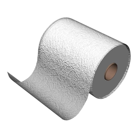 Waterproofing Anti-Fracture Fabric Membrane Roll, 37.5 Sq Ft, 6x75' for 9235 Liquid