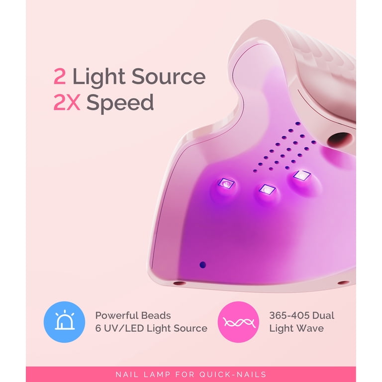 MelodySusie Mini Cordless UV Nail Lamp, 6W Rechargeable photo 6