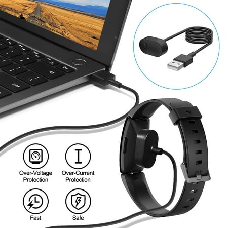 Compatible with Fitbit Inspire Charger, Replacement USB Charging Cable Cord Compatible with