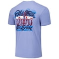 thumbnail image 3 of Unisex Light Blue Ole Miss Rebels Hyper Local Chandelier Script T-Shirt, 3 of 3