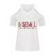 thumbnail image 4 of Blusa de manga corta con estampado de cuello en V informal para mujer con estilo Camiseta de verano con hombros descubiertos OAVQHLG3B Store  lin121212, 4 of 5