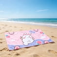 thumbnail image 6 of FEOLGEHLY 51.18x31.49in Large Beach Towels, Microfiber Oversized Beach Bath Towel, Sandproof Quick Dry Pool Towel for Kids, Absorbent Portable Beach Blanket for Camping Yoga Travel Outdoor Use, 6 of 7