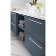 thumbnail image 2 of Amerock Bar Pulls 18-7/8 inch (480mm) Center-to-Center Satin Nickel Cabinet Pull, 2 of 8