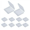 thumbnail image 1 of Vitrina para uñas,Caja de almacenamiento de uñas compacta de polipropileno a presión,Caja de embalaje para uñas postizas mini transparente,Estuche organizador de exhibición de uñas, 1 of 8