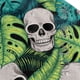 thumbnail image 3 of Balery Skull and Palm Leaves Gorra de béisbol de tamaño ajustable para correr, entrenar y actividades al aire libre. Gorra de papá para todas las estaciones., 3 of 6