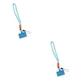 thumbnail image 1 of Cordón universal sweethay para teléfono móvil con gancho cordón ajustable para colgar en el cuello 2piezas Pantalón Corto Azul, 1 of 6
