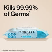 The Honest Company Sanitizing Alcohol Wipes Unscented 150 Count