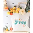 thumbnail image 4 of Wander Free Cotton Canvas Tote Bag, 4 of 4