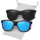 thumbnail image 2 of MEETSUN Gafas de sol polarizadas para mujeres y hombres de moda clásico retro estilo de diseñador moda protección UV400, 2 of 4