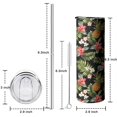 thumbnail image 4 of Pineapple 20 Oz Insulated Stainless Steel - Double Wall Vacuum Coffee- Birthday Gifts for Mom Sister Friends Women, 4 of 7