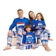 thumbnail image 2 of Christmas Pajamas Xmas Pjs Long Sleeve Blue Letter Printed Couples Family Matching Set Mother Kids Daughter Mommy Daddy 2023, 2 of 4