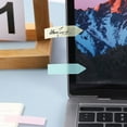 thumbnail image 6 of YiJuHui 3pcs Transparent Fluorescent Page Markers Self-Adhesive Tabs for Office Organization and Note Taking, 6 of 7