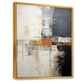 thumbnail image 2 of Designart "Neutral Road Artistry I" Abstract Collages Floater Framed Wall Art Living Room, 2 of 5