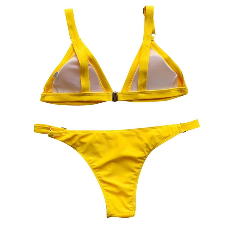 Summer Savings 2024! TMOYZQ Brazilian Thong Bikini Sets for