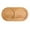 2 Cavity, variant on Bamboo Salt and Pepper Shaker Stand Tray Kitchen Storage Holder 2 Cavity/3 Cavity Yellow Wood