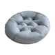 thumbnail image 5 of Cojín redondo para silla, decorativo, de 16 pulgadas, cómodo y moderno, para dormitorio, jardín, oficina, cocina y hogar. Gris, 5 of 8