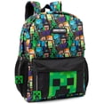 thumbnail image 2 of Mochila escolar MINECRAFT color Negro Una talla, 2 of 5