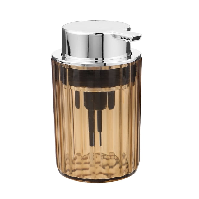 CRILSTYLEO Botella Marrón Reutilizable Para Espuma Facial Y Gel Con Compacto Y Resistente A