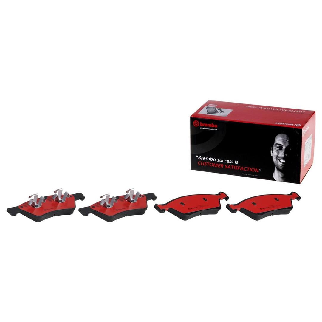 Brembo P50063N NAO BRAKE PADS Fits select: 2010-2011 MERCEDES-BENZ ML 350 4MATIC, 2008 MERCEDES-BENZ E 350 4MATIC WAGON