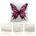 thumbnail image 4 of Butterfly Pillowcase, Animal Theme Cushion Cover， Throw Pillow Covers for Living Room, Bedroom, Dormitory,College, Sofa Couch &amp; Bed, Home &amp; Office Decoration-A30, 4 of 5