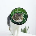 thumbnail image 1 of Football Field Soft Cat Dog Recovery Collar Adjustable Cat Cone Wound Healing Protective After Surgery for Medium Dogs, 1 of 7