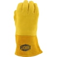 thumbnail image 6 of Ironcat Welding Gloves, Gauntlet Cuff, Straight Thumb, A Cowhide, M, 1 PR 6030/M, 6 of 6