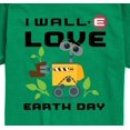 thumbnail image 3 of Wall-E - Love Earth Day - Toddler And Youth Short Sleeve Graphic T-Shirt, 3 of 5