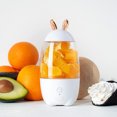 thumbnail image 1 of Jinsinto Mini Rabbit Shape Portable Fruit Vegetable Blender USB Rechargeable Fruit Blender for Vegetable Milkshake, 1 of 5