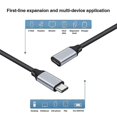 thumbnail image 4 of Usb Type-c Mâle à Femelle 3.1 Gen1 Câble d'Extension 400m/S 3a Pd60w 4k, 4 of 4