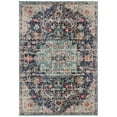 thumbnail image 6 of SAFAVIEH Madison Joandra Vintage Floral Area Rug, Black/Teal, 6'7" x 6'7" Square, 6 of 8