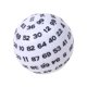 thumbnail image 3 of Dados de Juego Hugo 100 Lados Blanco Negro Juego Familiar, 3 of 7