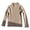 Beige, variant on WUSUOWEI Baby Boy Girls Hollow Out Ribbed Neck Sweater Slim Fit Soft Knit Pullover Base Layer Fall Winter Top 3-4 Years
