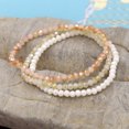 thumbnail image 5 of 3 Piece/pack Bracelets Set Multicolor Combination 4mm Crystal Beaded Bracelet Bohemian Jewelry Female Girl Gift Wholesale, 5 of 5